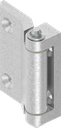 Bisagra 180°, zamak bruto