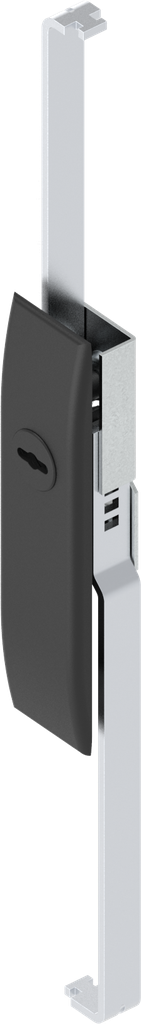 Escutcheon with rods with mask with insert FIAT and mask, Polyamide GF black