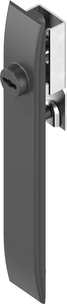 Escutcheon for rods with insert FIAT and mask, Polyamide GF black