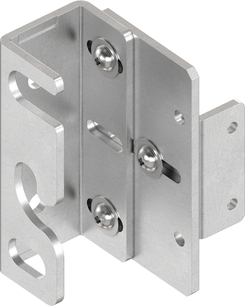 Schließblech rechts, Stahl verzinkt