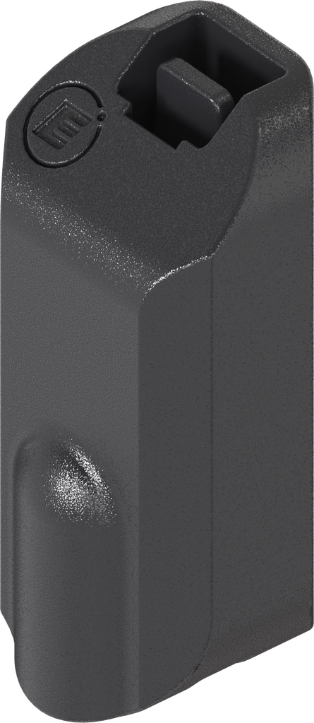 Tope para varilla redonda, poliamida GF negro