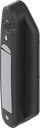 Swinghandle Agent E Smart Access, Zinc die white aluminium powder-coated and polyamide GF black