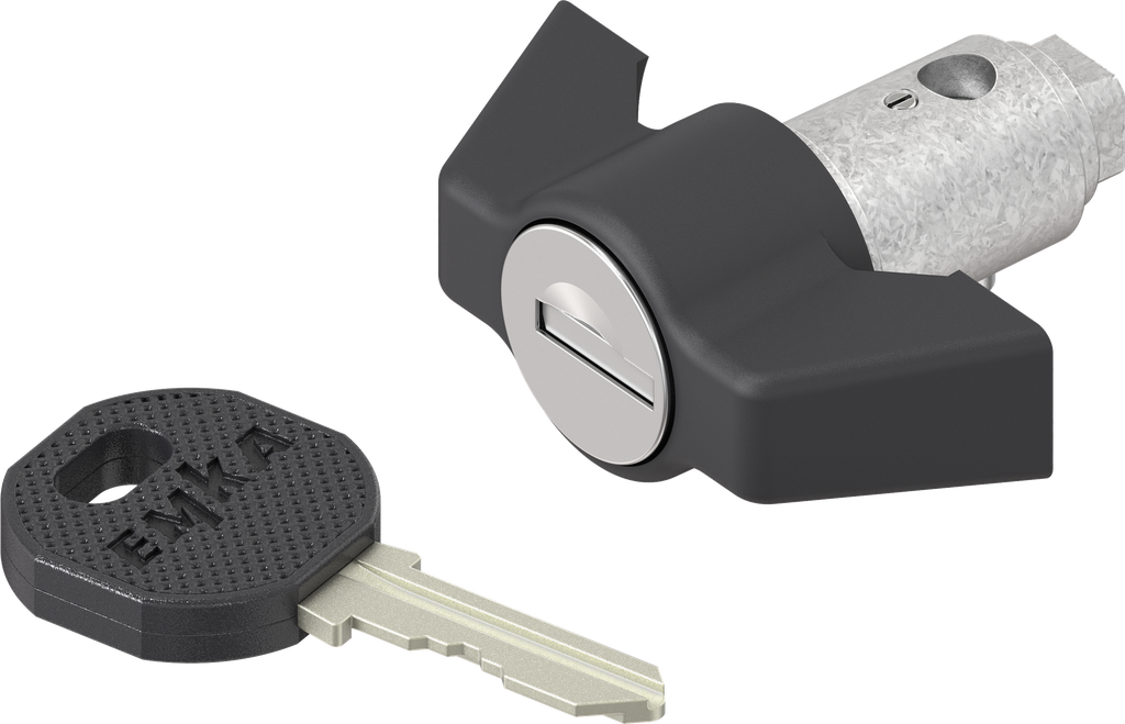 Knebel Schließung EK 333, GD-Zn schwarz gepulvert