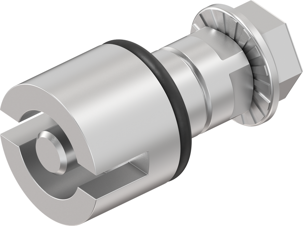 Inserto doble barra 5, acero inoxidable AISI 303