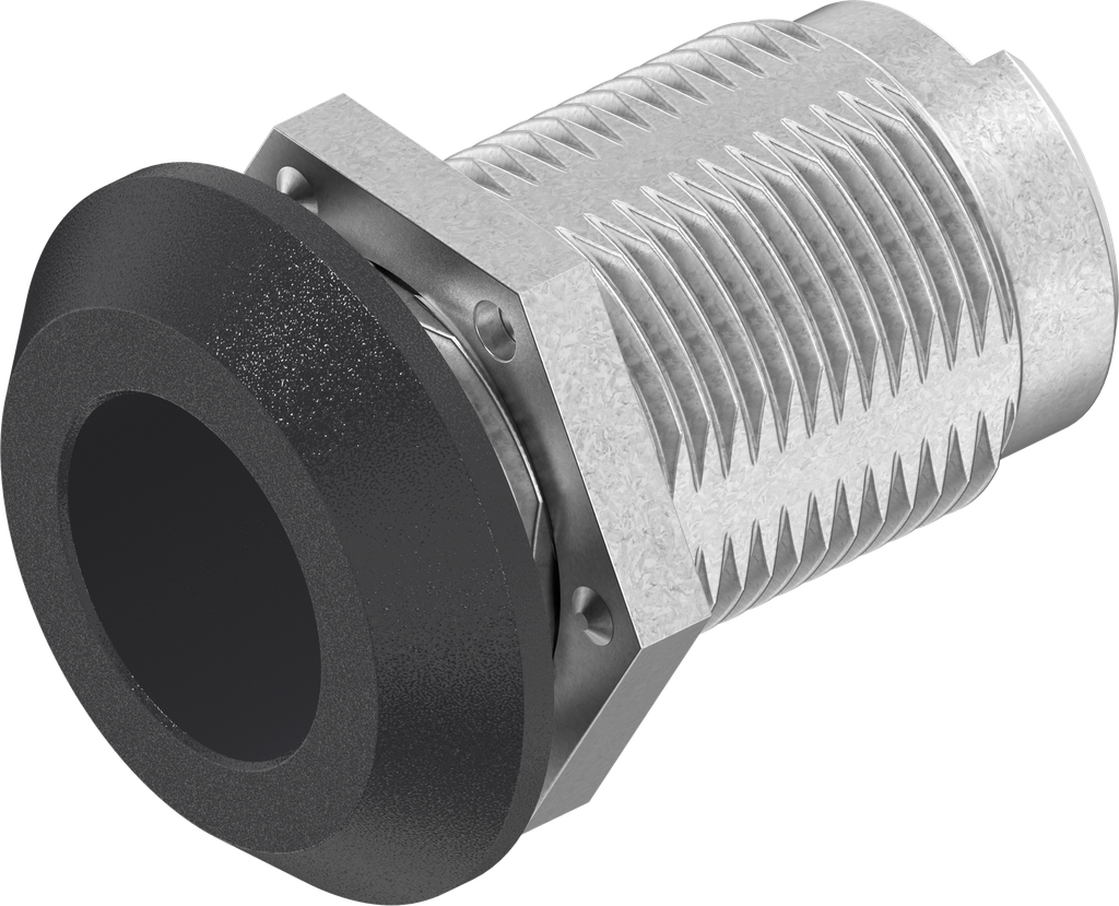 Carcasa, zamak recubierto de polvo negro