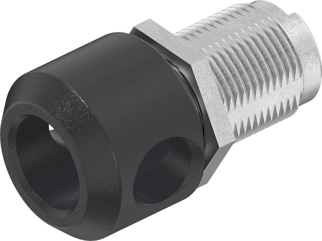 Carcasa para candado, zamak recubierto de polvo negro