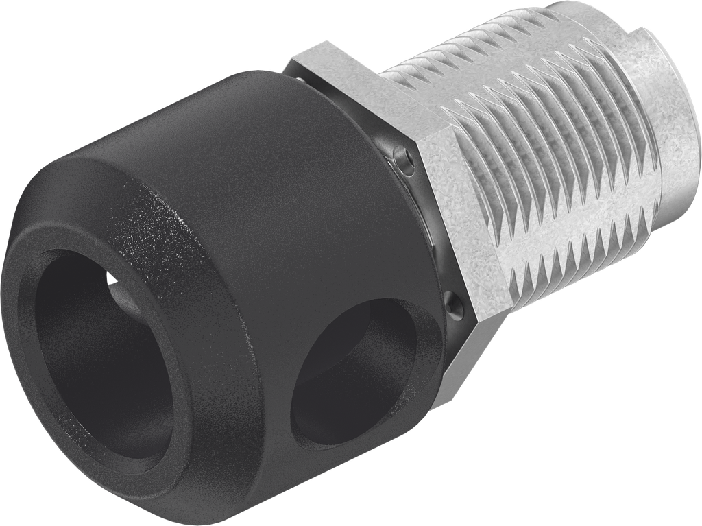 Housing for padlock, Zinc die black powder-coated