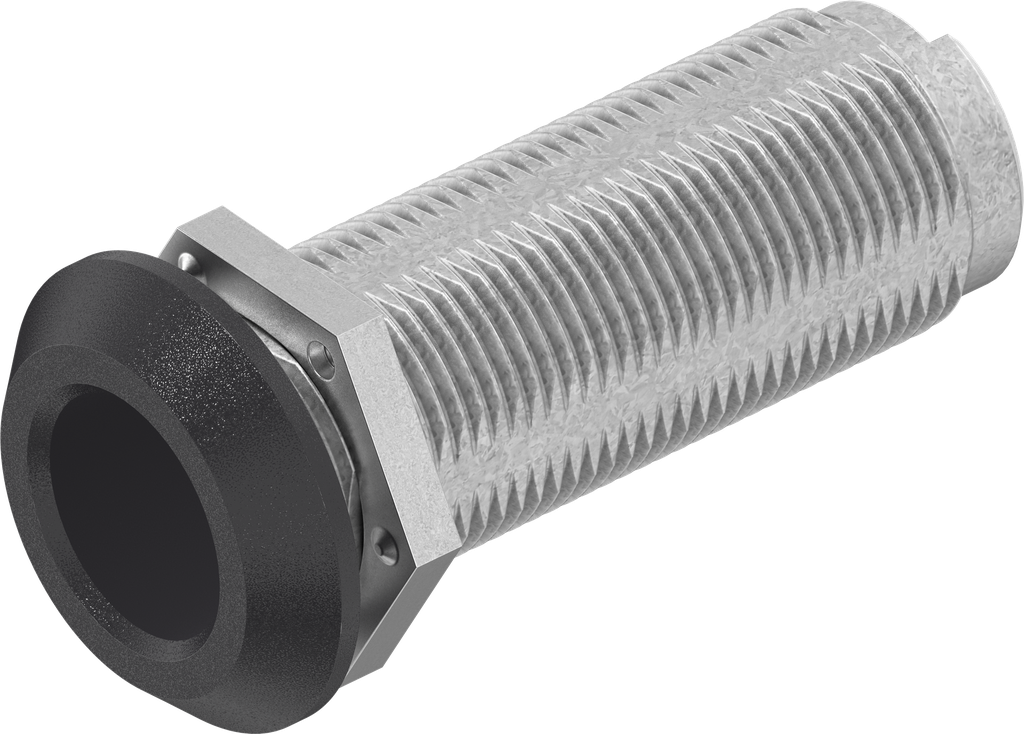 Housing, Zinc die black powder-coated