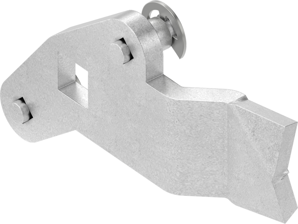 3-Point cam, left version, Steel zinc-plated