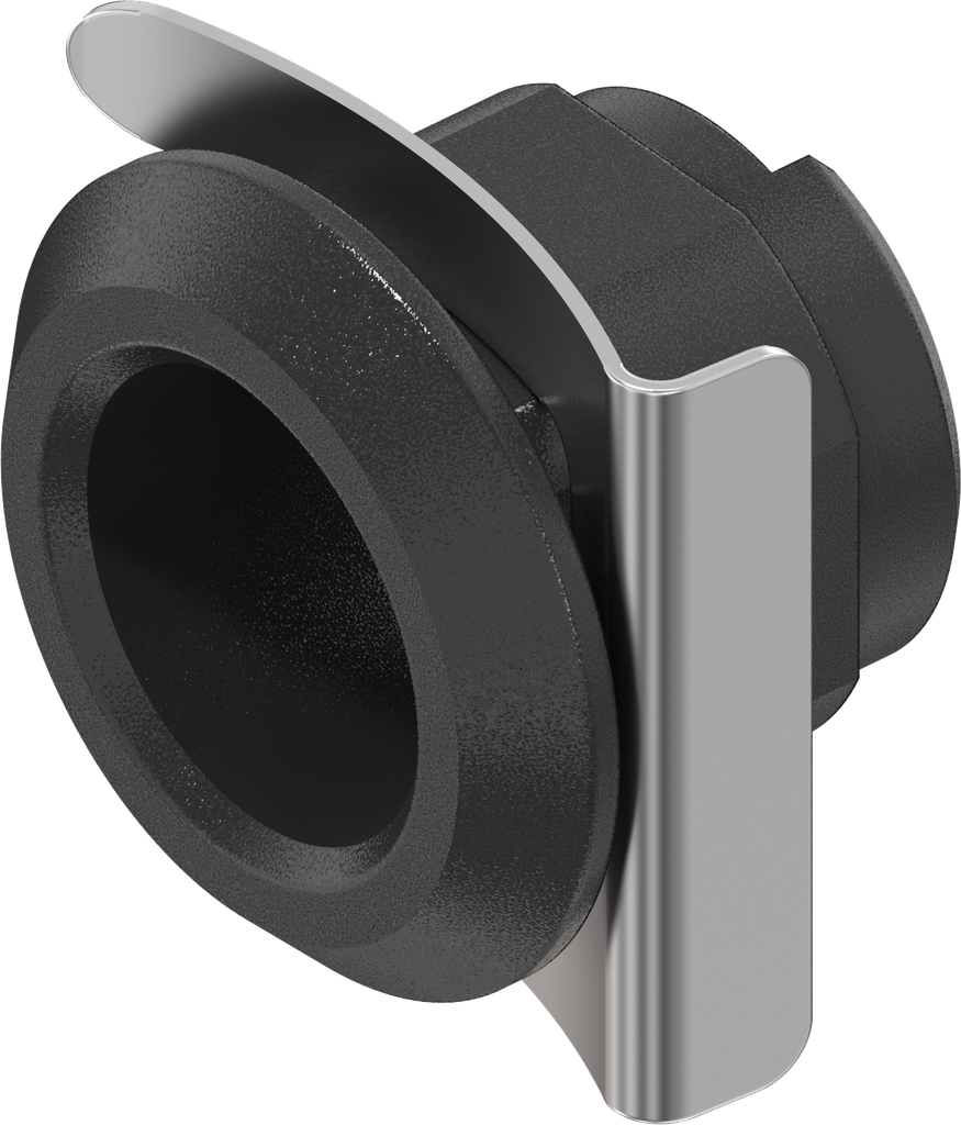 Carcasa, poliamida GF negro