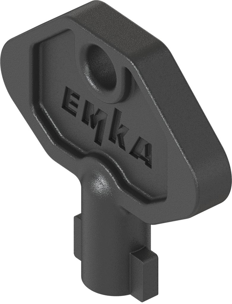 Key for insert double bit 3, Polyamide GF black