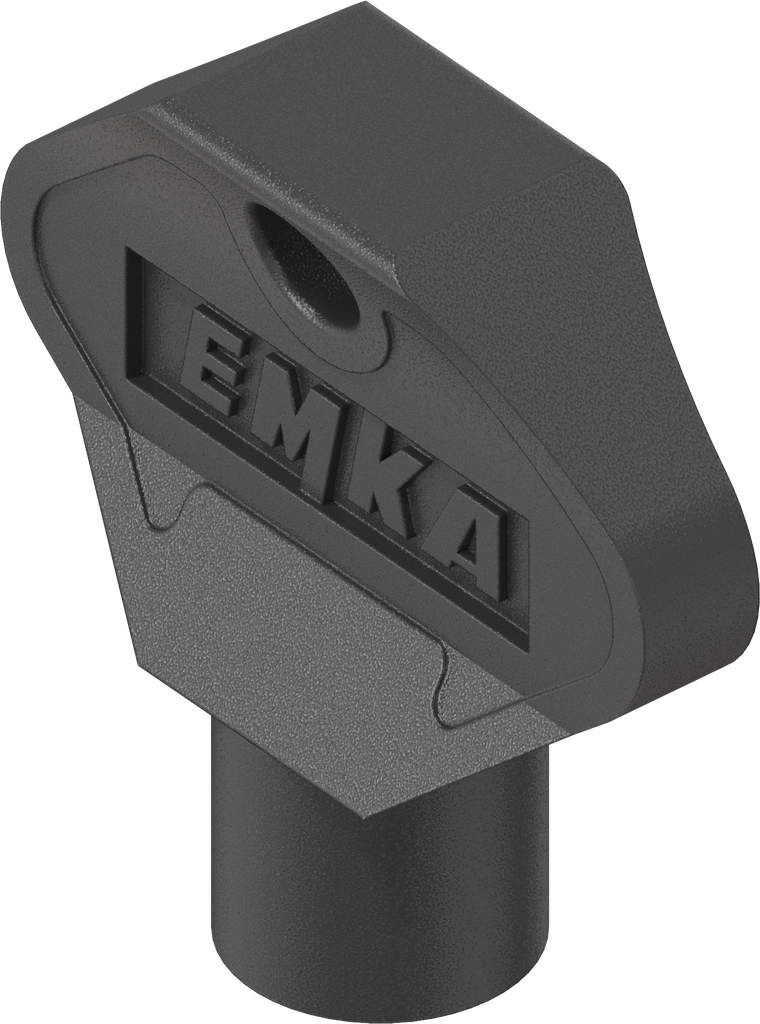 Schlüssel für Betätigung Vierkant 8, Polyamid GF schwarz