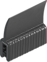 Sealing profile, self-clamping, EPDM 60 ± 5 Shore A black