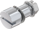 Insert slot 1.5 x 3, Zinc die chrome-plated