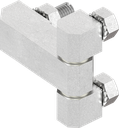 180° Hinge, Steel zinc-plated