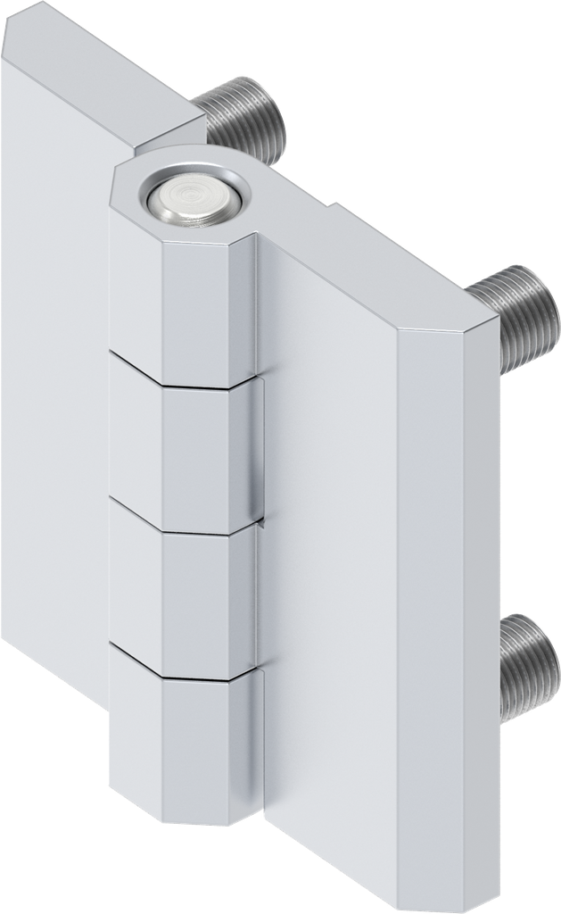 180° Scharnier, GD-Zn verchromt