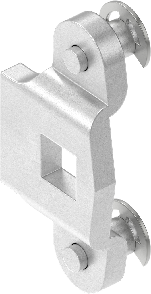 Conexión de varillas, acero galvanizado