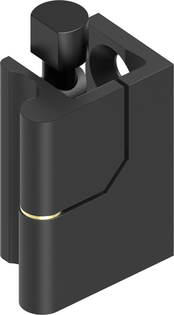 Scharnier rechts mit Senkung