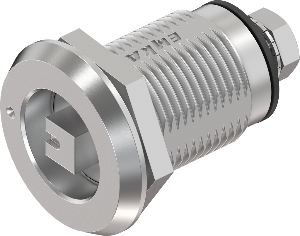 Dreh-Spann-Verschluss Vierkant 7 mit Markierung Ausführung rechts, Edelstahl AISI 316