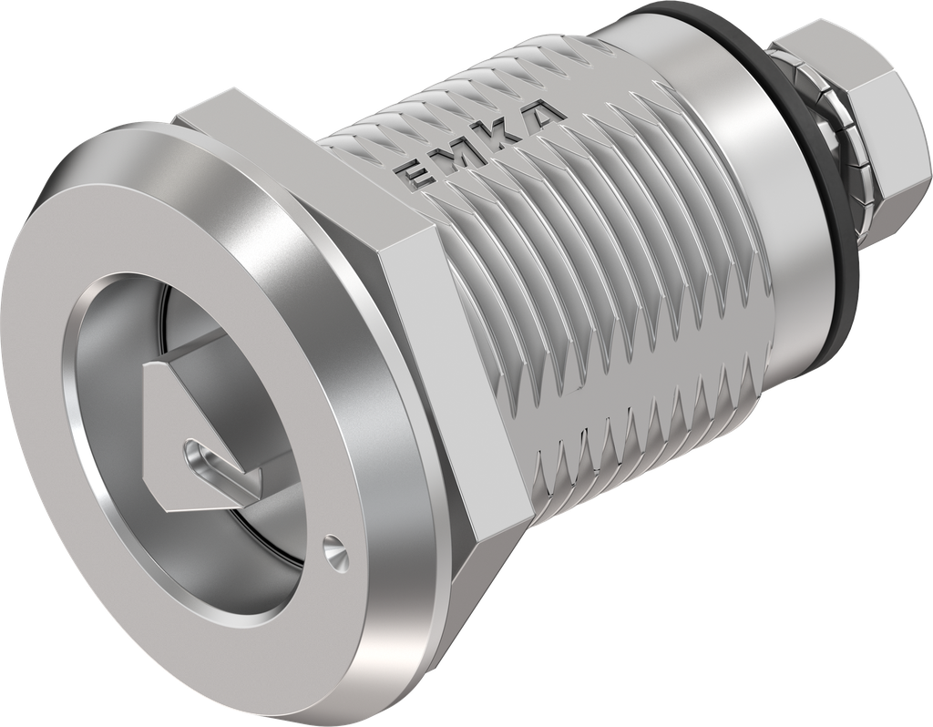 Dreh-Spann-Verschluss Dreikant 8 mit Markierung Ausführung links, Edelstahl AISI 316