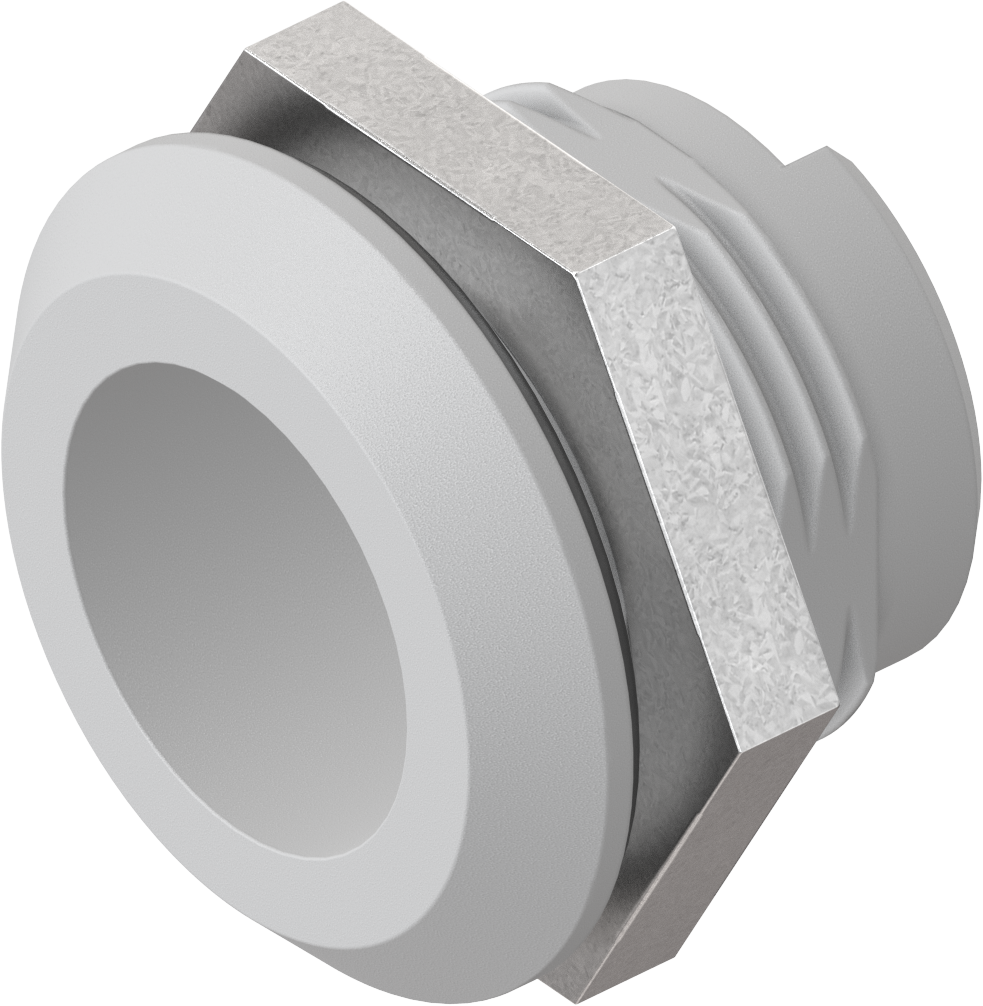 Gehäuse geschäumt, Polyamid GF lichtgrau