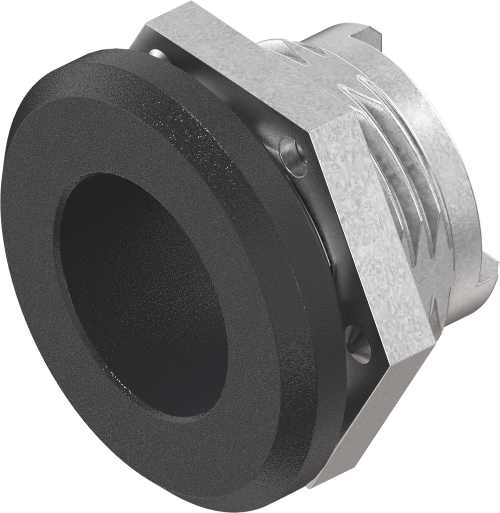 Gehäuse geschäumt, GD-Zn schwarz gepulvert