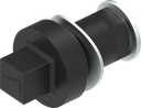 Betätigung Vierkant 7, Polyamid GF schwarz